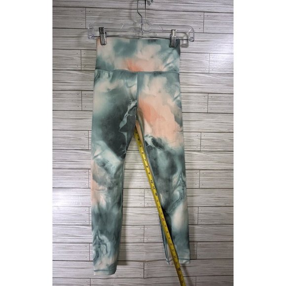 Athleta Elation Printed 7/8 Tight Marine Minimalistic Grey Size‎ XXS Tie Dye - Picture 8 of 9